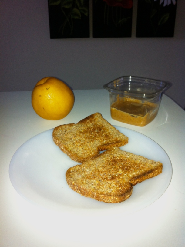 Honey Roasted Peanut Butter & Asian Pear Sandwich